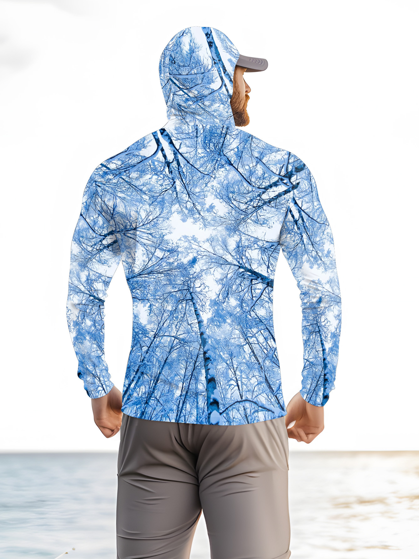 Fishing hooded sweatshirt men' - Mens Fashion Summer avis et prix