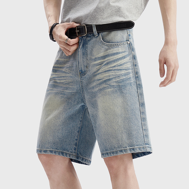 Vintage Washed Denim Shorts Me - Men'S Fashion Jeans avis et prix