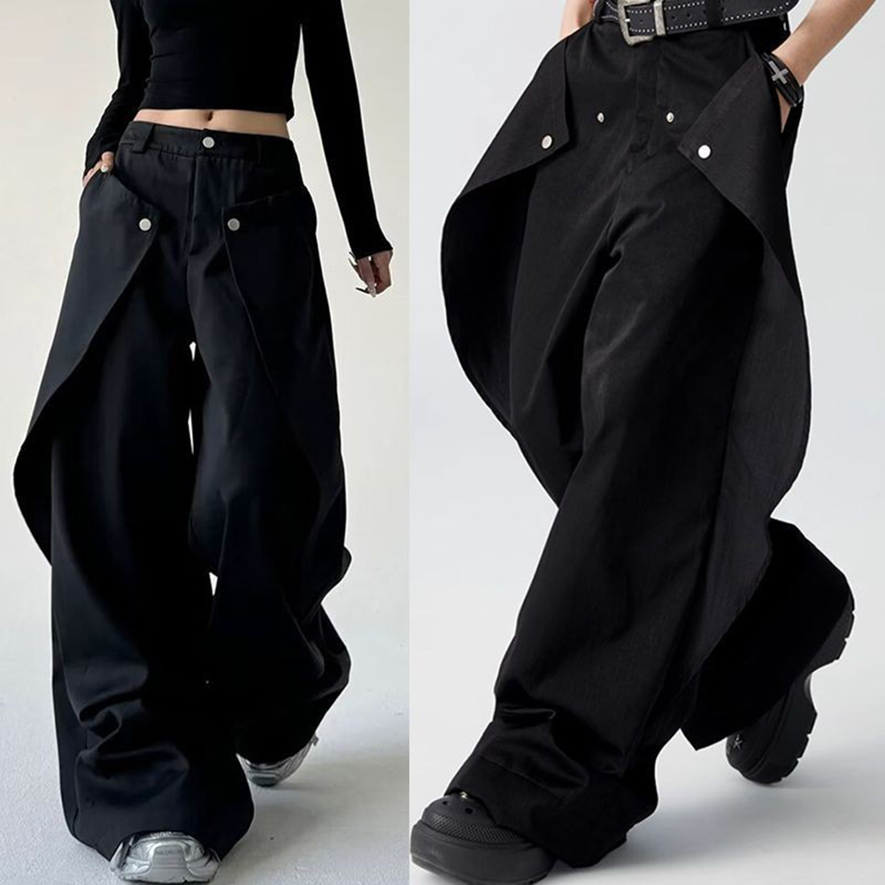 Mens Trousers Stitching Double - Men'S Fashion Pants 2025 avis et prix