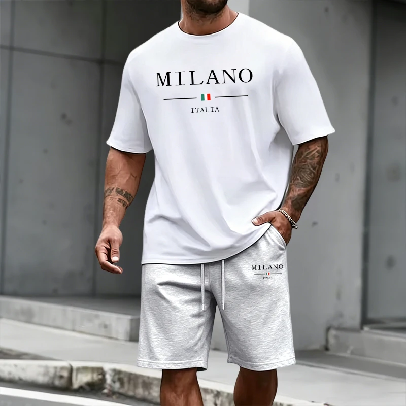 Men's Tracksuit Short Sleeve T - Mens Fashion Trend avis et prix