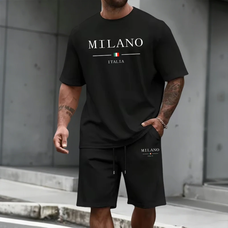 Men's Tracksuit Short Sleeve T - Mens Fashion Trend avis et prix