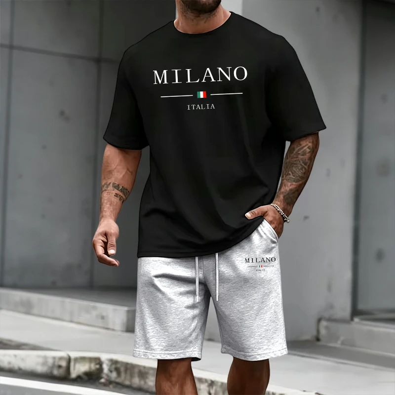 Men's Tracksuit Short Sleeve T - Mens Fashion Trend avis et prix