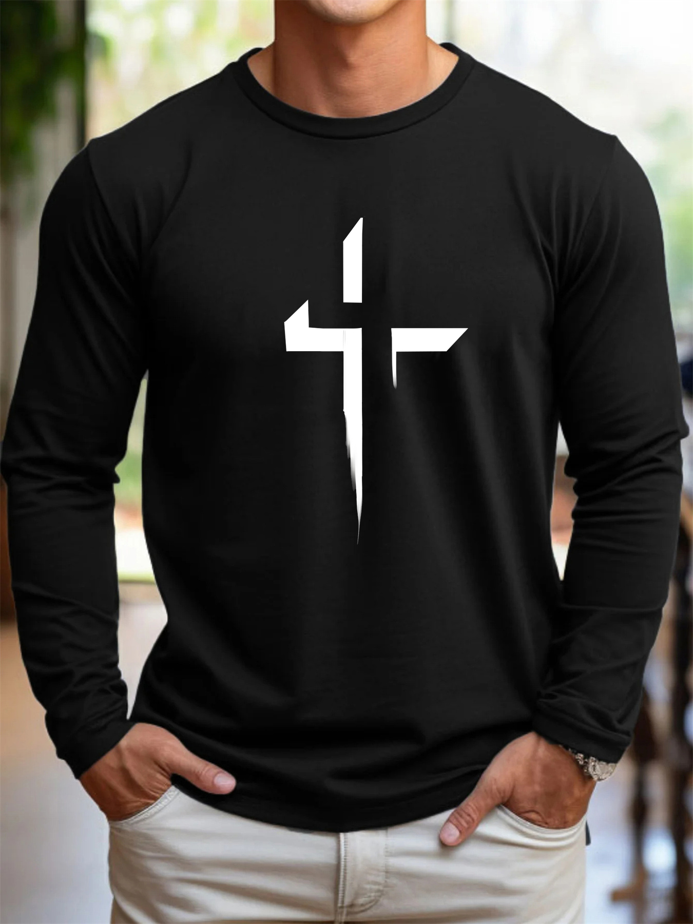 100% pure cotton men's long sl - Men'S Fashion Trends avis et prix