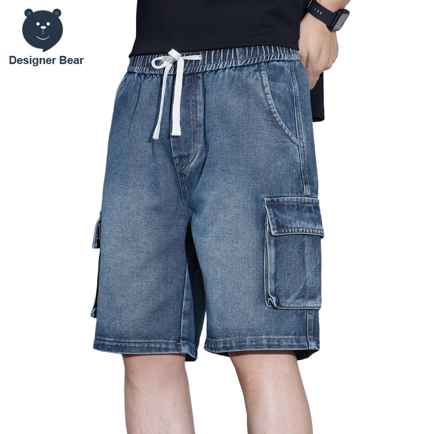 Men's Multi-Pocket Cargo Denim - Men'S Fashion Jeans avis et prix