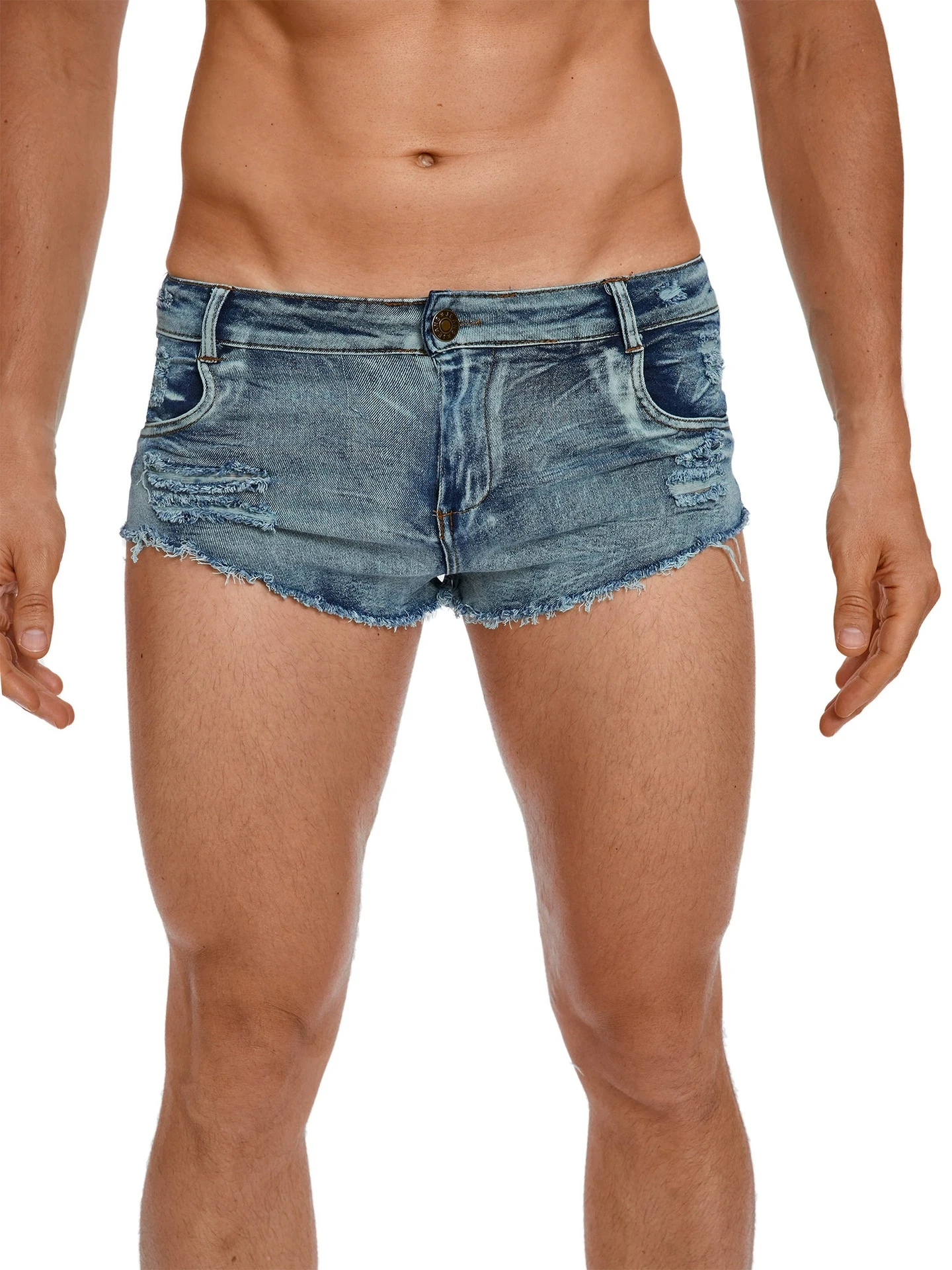 Men's Low Waist Jeans Shorts F - Men'S Fashion Jeans avis et prix