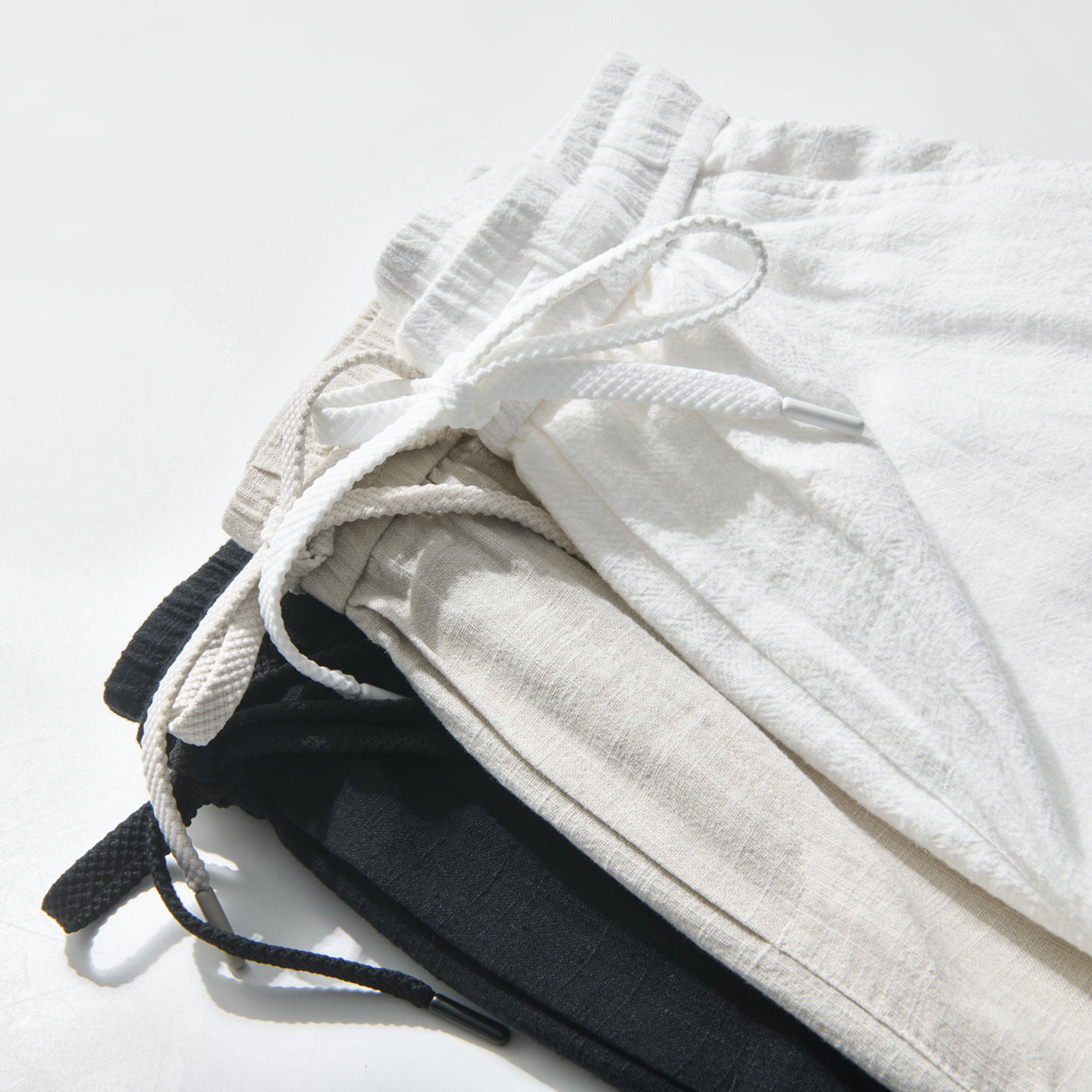 Natural Texture Linen Cotton B - Men'S Fashion Garage avis et prix