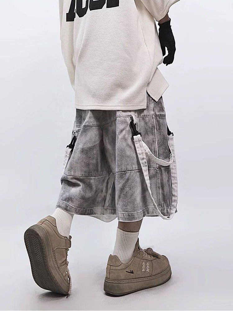 Retro Hip-hop Men's Ripped Jea - Men'S Fashion Jeans avis et prix