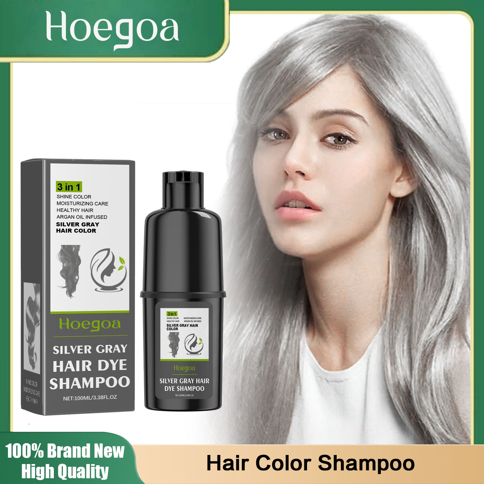 3 In 1 Hair Coloring Shampoo N - Men Fashion Hair Style avis et prix