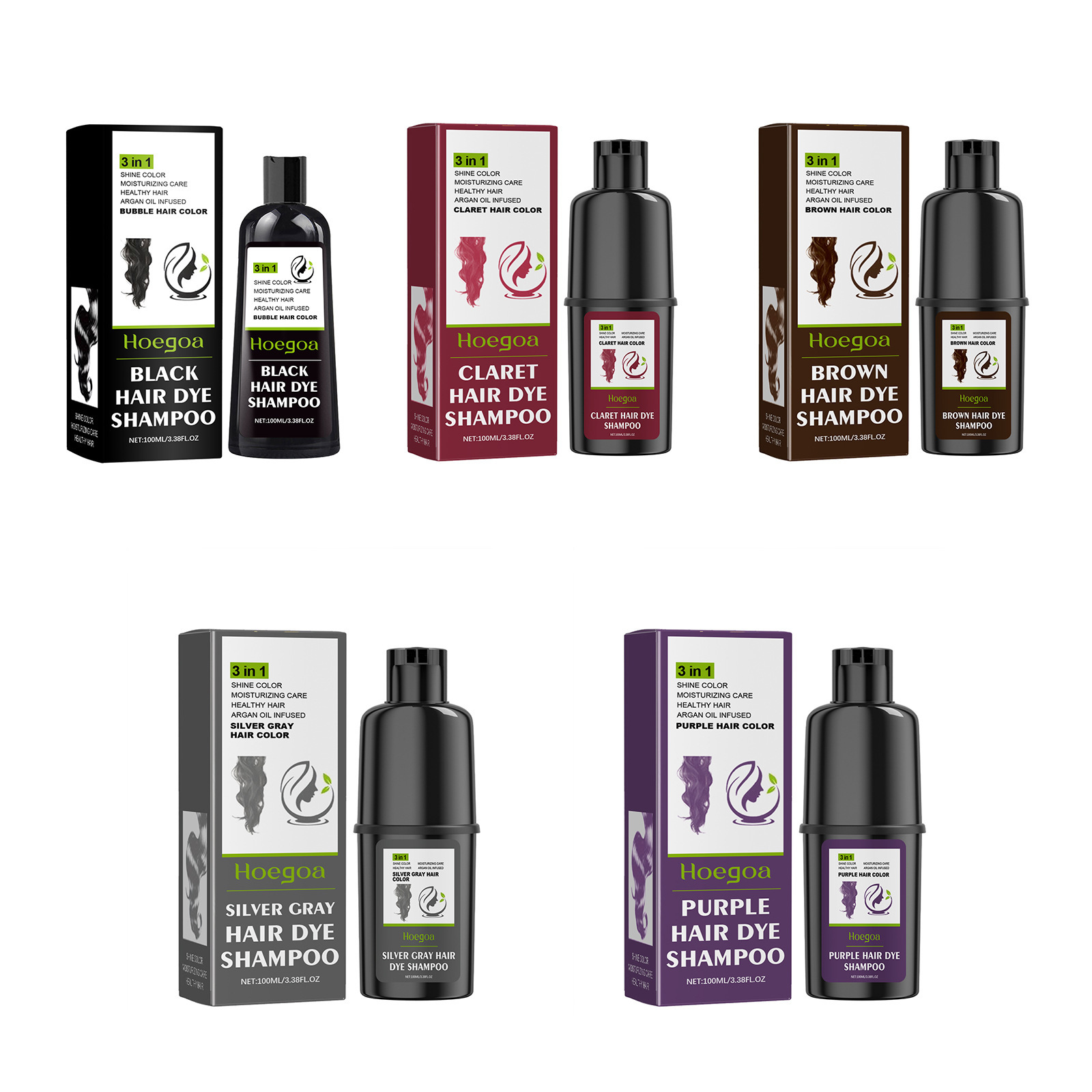 3 In 1 Hair Coloring Shampoo N - Men Fashion Hair Style avis et prix