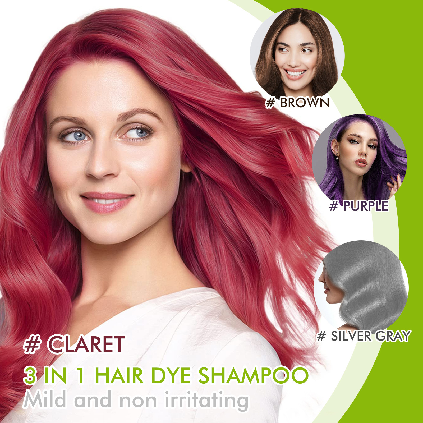 3 In 1 Hair Coloring Shampoo N - Men Fashion Hair Style avis et prix