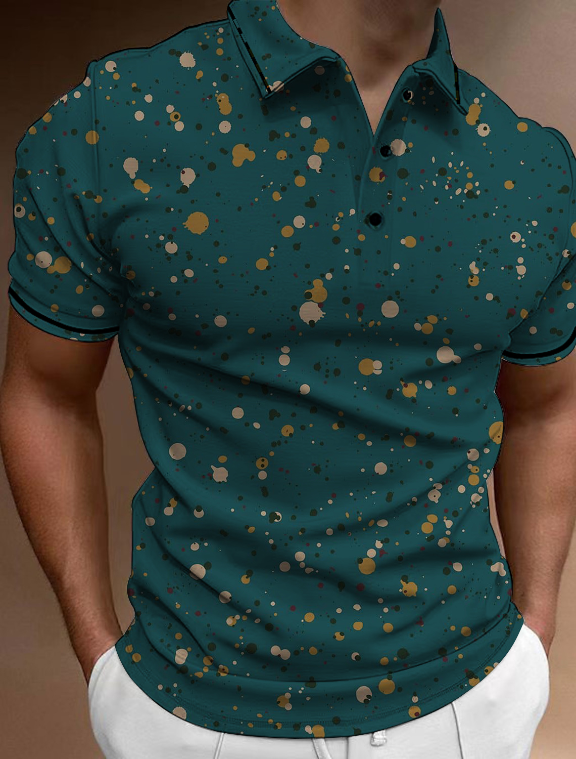 Summer Fashion Men's Button Po - Men'S Fashion Golf Clothing avis et prix