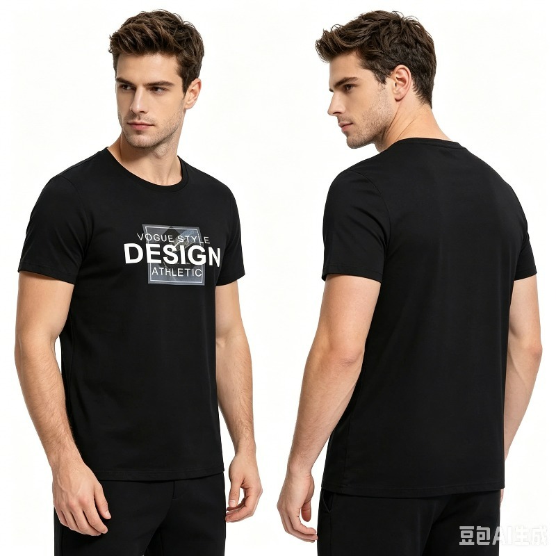 Men's 'DESIGN' Graphic T-shirt - Fashion Men Vogue avis et prix